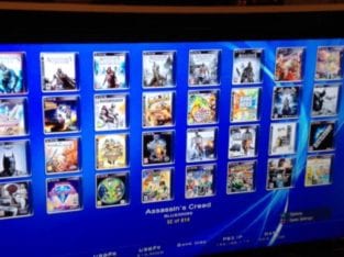 Modified PS3 with 1TB HDD Full of Games