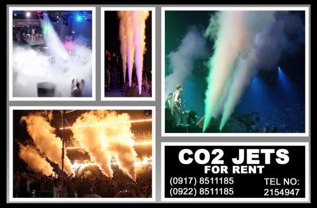 CO2 Jets Rent Hire Manila Philippines