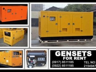 Generator Sets Rent Hire Manila Philippines