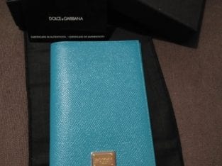 Brand New & Authentic Dolce & Gabbana Passport Holder