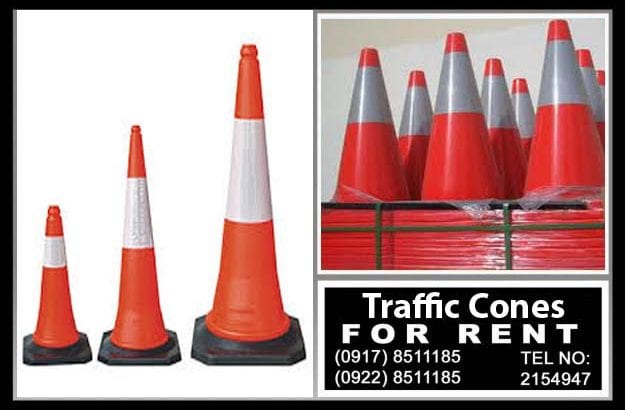 Traffic Cones Rent Hire Manila Philippines