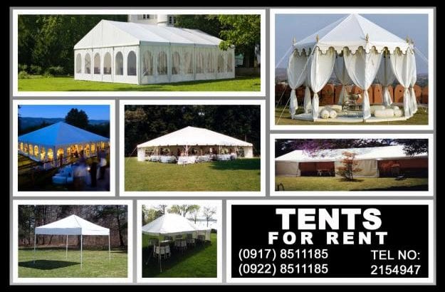 Tent Rent Philippines