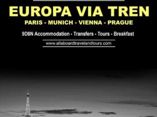 Europa Via Tren: Paris, Munich, Vienna, and Prague