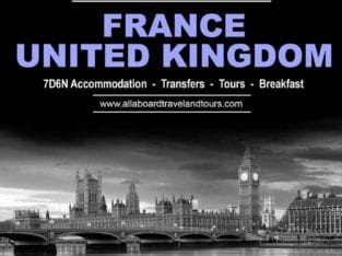 France and United Kingdom All-In Tour