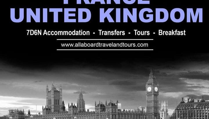 France and United Kingdom All-In Tour