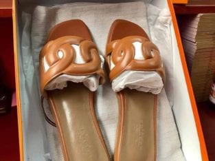 Hermes flat sandal