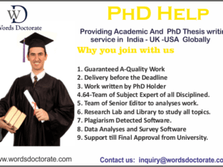 Dissertation writing services