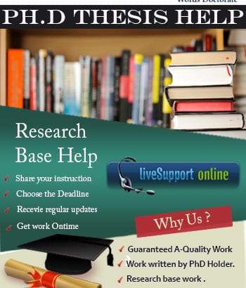 PhD thesis writing service