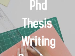 PhD Dissertation writing services