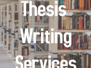 Thesis writing service