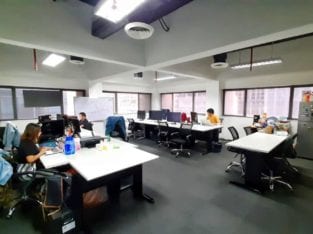 80sqm Window Office for Lease in Makati 30-Pax