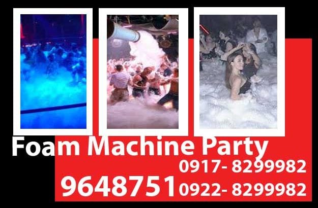 Foam Party Rent Hire Manila Philippines