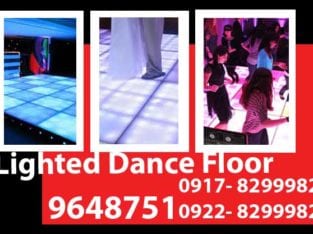 Lighted Dance Floor Rent Hire Manila Philippines