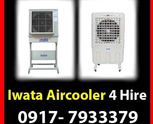 Iwata Aircooler Rent Hire Manila Philippines