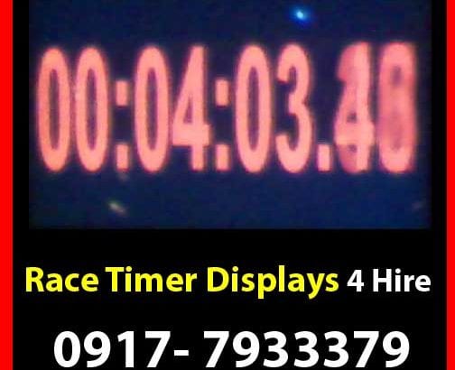 Race Timer Rent Hire Manila Philippines