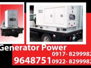 Generator Set Rent Hire Manila Philippines