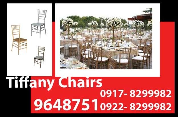 TIffany Chairs Rent Hire Manila Philippines