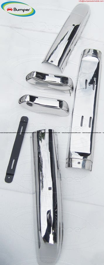 Volvo PV 544 Euro bumper (1958-1965) stainless ste