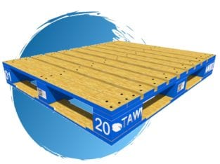 TAWI ECR Wooden Pallet