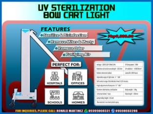 UV Sterilization 80W cart light