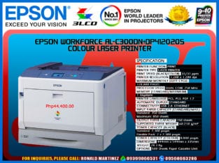 Printer EPSON WORKFORCE AL-C300DN+DP4120205 COLOUR