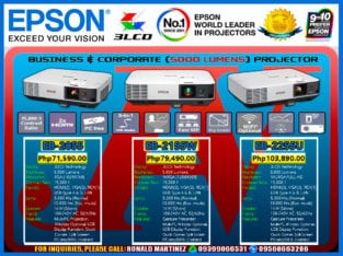 Epson EB-2055 5000 ANSI Lumens LCD Projector