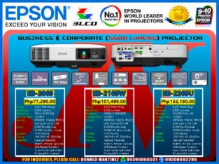 Epson EB-2065 5500 ANSI Lumens LCD Projector