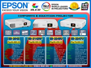 Epson EB-2042 4400 ANSI Lumens LCD Projector
