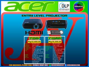 Projector ACER X1226H 4000 Lumens DLP Projector