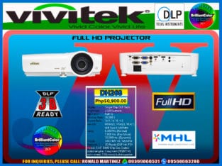Projector Vivitek DH268 Full HD3D Ready 3500 ANSI