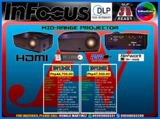 InFocus IN124X IN126X 4200 Lumens HD Ready DLP Pro