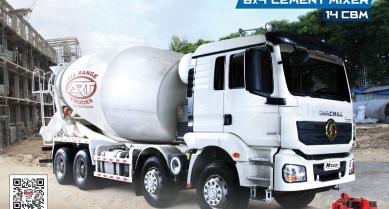 Shacman H3000 8×4 Cement Mixer Truck 12 wheeler SX