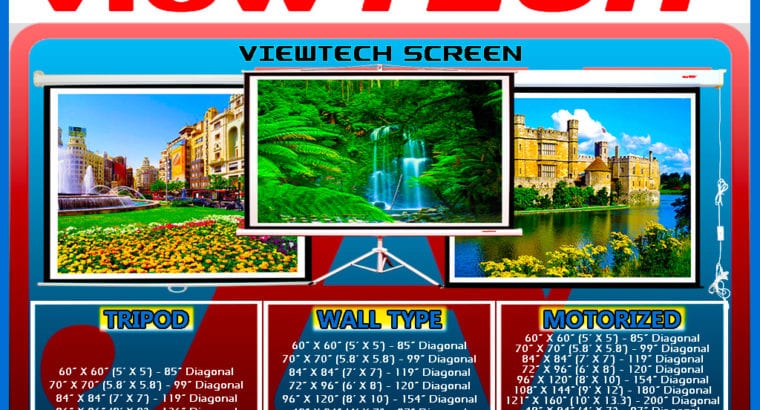 TRIPOD SCREEN Viewtech sales