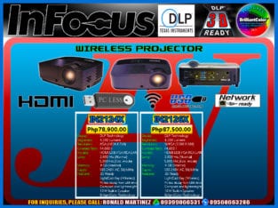 InFocus IN2124X IN2126X 4200 Lumens Wireless HD Re