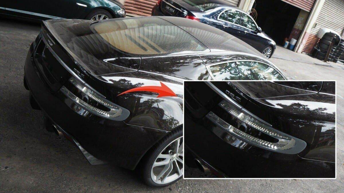 ASTON MARTIN DBS 2011 LED TAIL LIGHT RIGHT