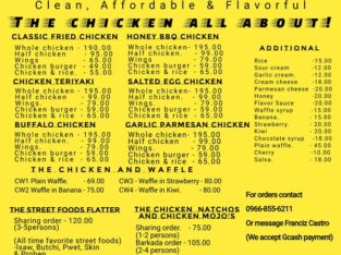 The 1st and Original flavored fried chicken from CHIXCHETERAS