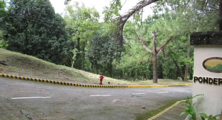 Canyon Woods vacant lot for sale near Tagaytay