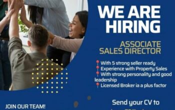 Job Hiring ASSOCIATE SALES DIRECTOR to join SMDC