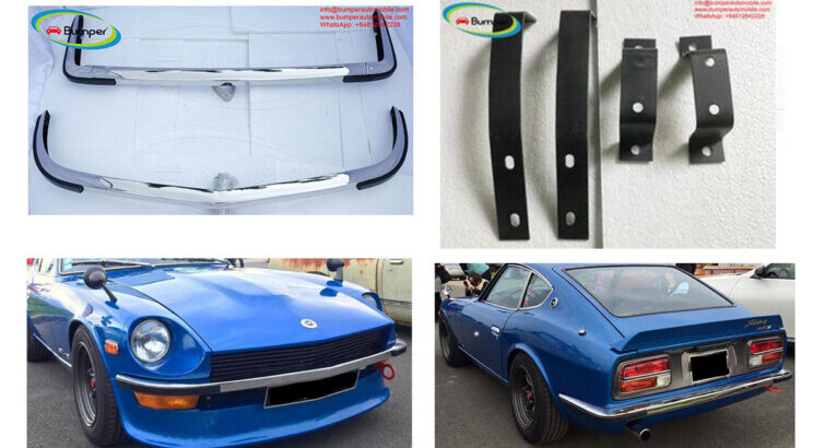 Datsun 240Z bumper rubber and bracket (1969-1978)